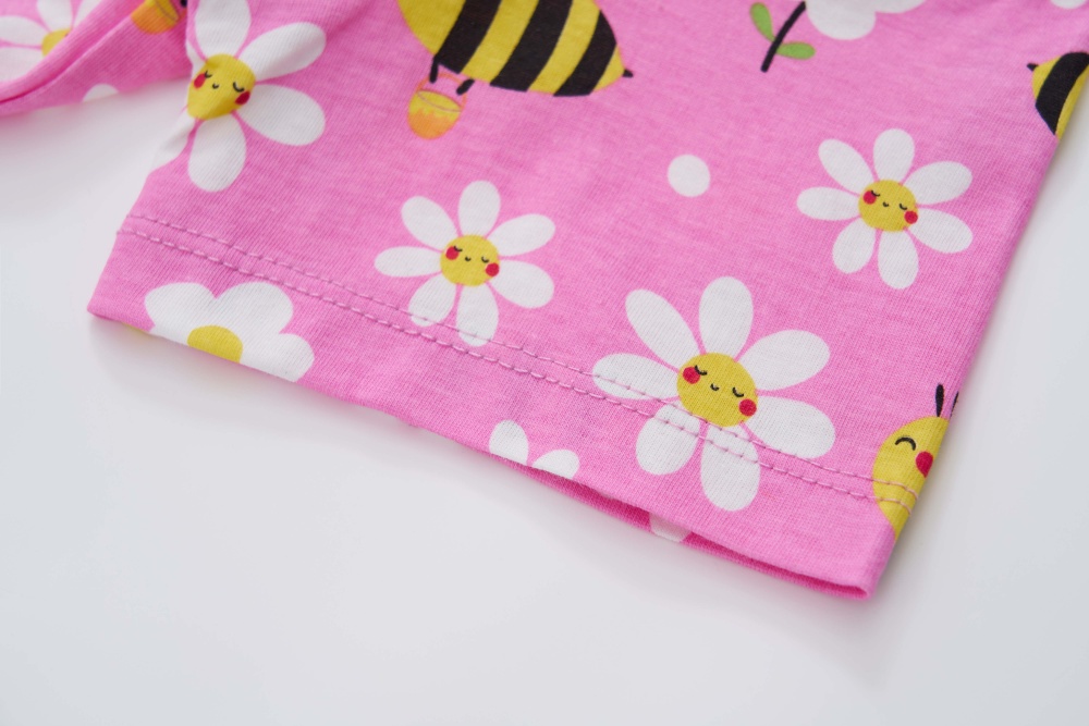 Dívčí noční košile kr.r. Wolf S2581 sytě růžová